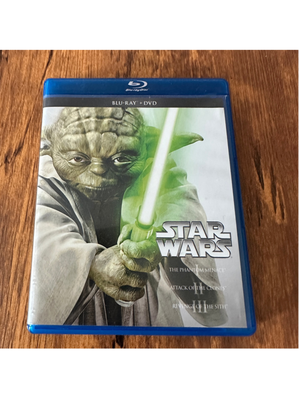 Lucasfilm Star Wars Prequel Trilogy Blu-ray + DVD 6-Disc Set